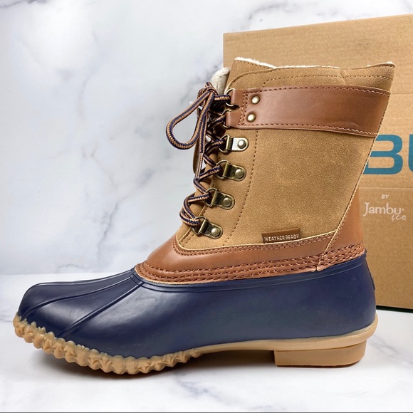 NIB JBU Jambu Calgary Vegan Duck Boots 9M - Picture 4 of 7